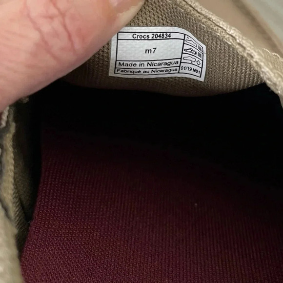 Crocs Men's Santa Cruz Convertible Slip On Loafer summer vacation beach NWOB - Picture 9 of 10